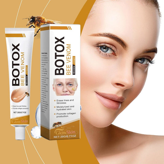 Glow Skin® Crema Facial Veneno de Abeja Efecto Botox Para Eliminar Arrugas