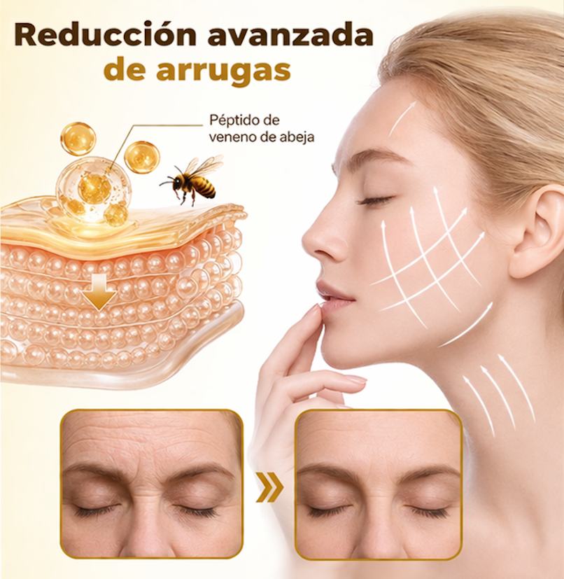 Glow Skin® Crema Veneno de Abeja Efecto Botox Para Eliminar Arrugas