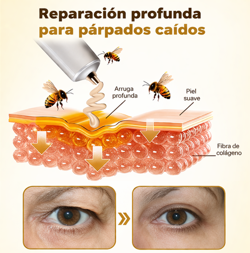 Glow Skin® Crema Veneno de Abeja Efecto Botox Para Eliminar Arrugas