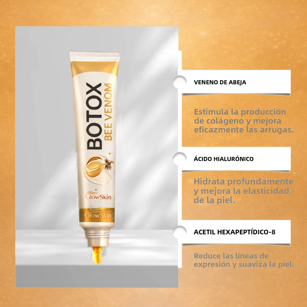 Glow Skin® Crema Veneno de Abeja Efecto Botox Para Eliminar Arrugas