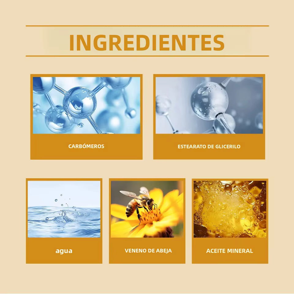 Glow Skin® Crema Veneno de Abeja Efecto Botox Para Eliminar Arrugas